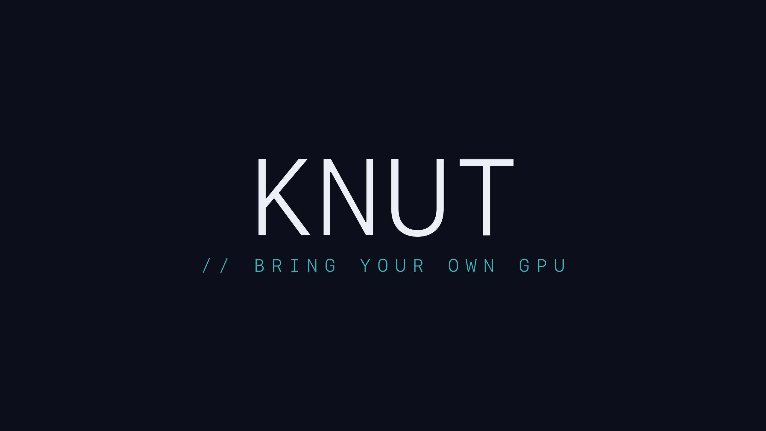 KNUT, privater LLM-Cluster